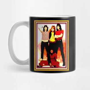 Fashioned by Legends Earring Band T-Shirts - Elevate Your Style with Dutch Rock Mastery Mug